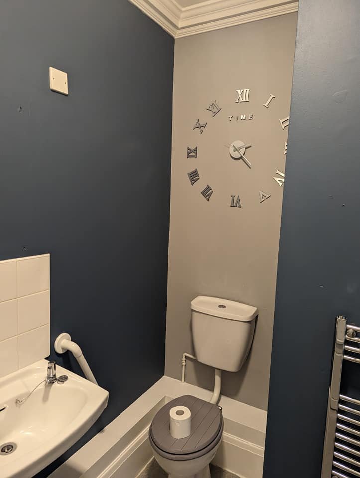 Georgian Painting Bathroom detail