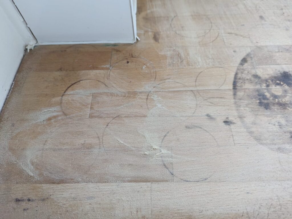 Wood Kitchen Surface Before Lewes